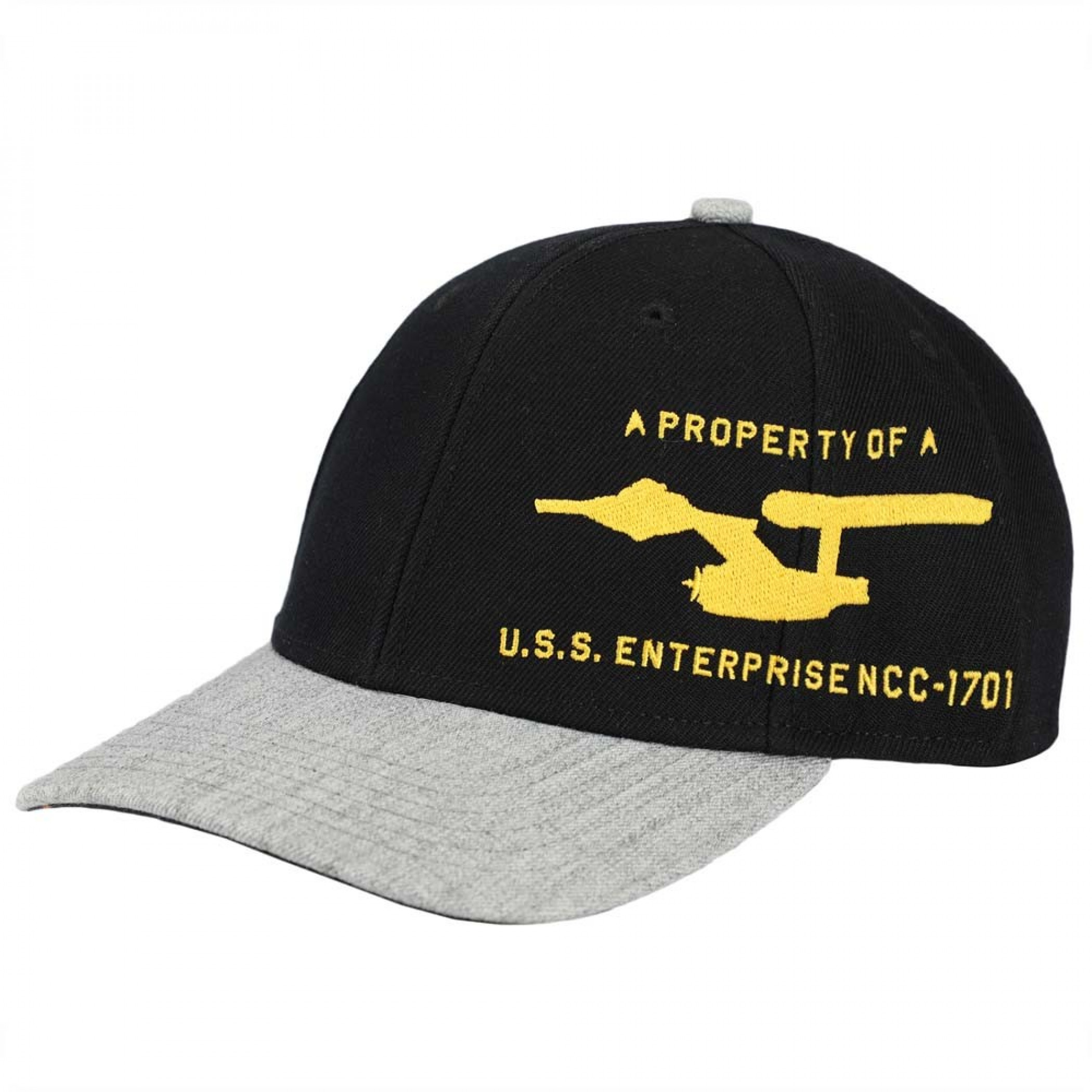 Star Trek Enterprise Pre-Curved Snapback Hat